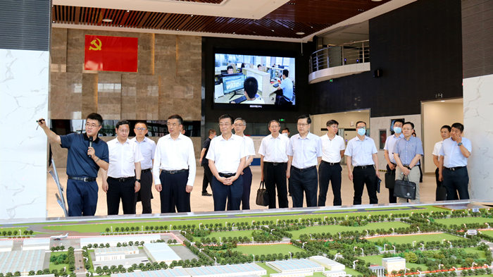 省委常委、副省長王健來集團調研沈陽航空動力產業(yè)園項目